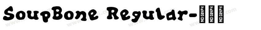 SoupBone Regular字体转换